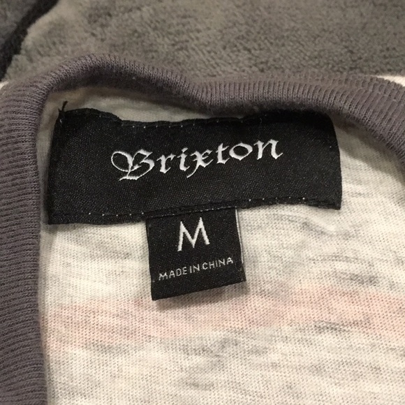 Brixton 3/4 sleeve tshirt - Picture 3 of 4